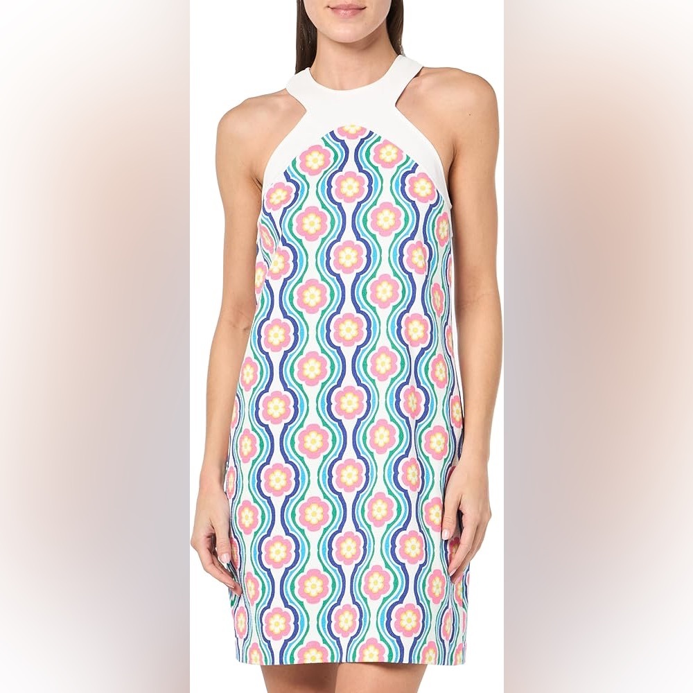 MSRP $348 Trina Turk Womens Triton Dress